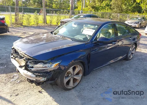 2018 Honda Accord Touring 2.0T из США, поврежденный, VIN 1HGCV2F9XJA022519